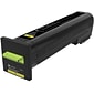 Lexmark 72 Yellow Extra High Yield Toner Cartridge