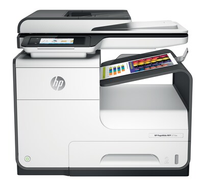 HP PageWide 377dw Color All-In-One Business Printer with Wireless and Duplex Printing (J9V80A)