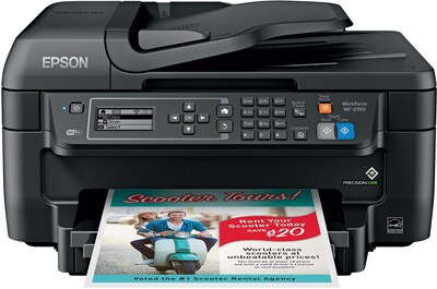 Epson® WorkForce® WF-2750 Wireless Multifunction Color Inkjet Printer