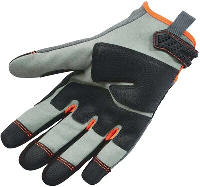 Ergodyne® ProFlex® 710 Heavy-Duty Utility Glove, Gray, XL, 1 Pair