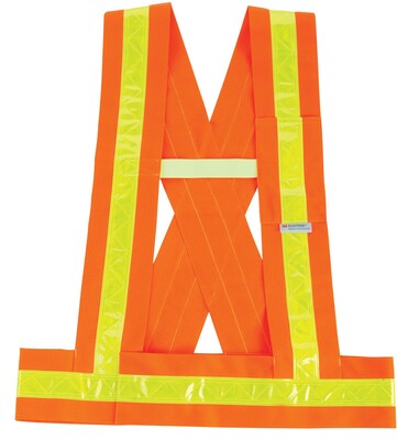 Ergodyne GloWear 8140BA Class 1 Sash, Orange, MD/LG (27017)