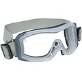 Bolle DUO Safety Goggles, Clear Lens, Gray Strap