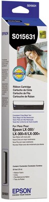 Epson Ribbon Cartridge for LX-350, Black