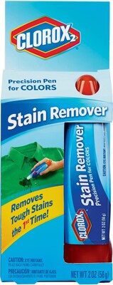 Clorox 2® Stain Fighter Precision Pen For Colors, 2oz, 12 Pens/Case
