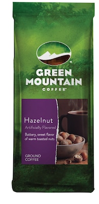 Green Mountain Hazelnut Ground Coffee, Light Roast, 12 oz. (38792)