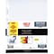 Five Star Reinforced Graph Ruled Filler Paper, 8 1/2 x 11, White, 100 Sheets/Pack (17012)