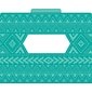 Barker Creek Bohemian Decorative Letter-Sized File Folders, Multi-Design, 3-Tab, 12 per Package/4 Designs
