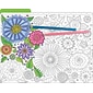 Barker Creek Color Me! In My Garden Decorative Letter-Sized File Folders, Multi-Design, 3-Tab, 12 per Package/4 Designs