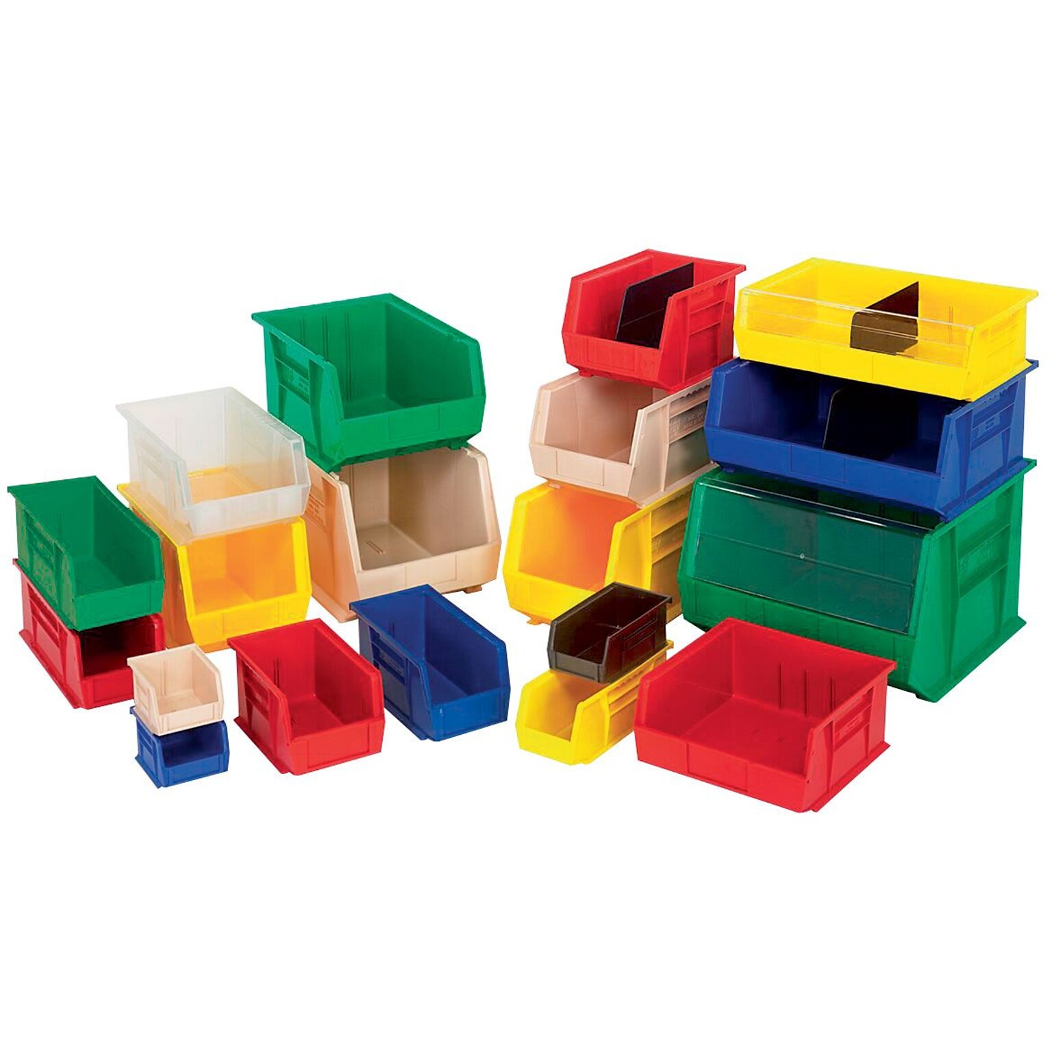 Quantum Storage Systems Ultra Stack & Hang Bin, Blue,  14.75 x 5.5 x 5, (QUS234BL)