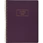 Cambridge Fashion Twinwire Business Notebook, 80 Sheets, 9-1/2" x 7-1/4", Purple (49556)