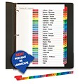 Quill Brand® A-Z Index System, Colored