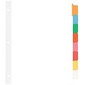Quill Brand® Mak-UR-Own Write-On Big Tab Indexes- Dividers; 8-Tab, Assorted