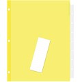 Quill Brand® Extra-Wide Indexes- Dividers; Clear; 8-Tabs/Set