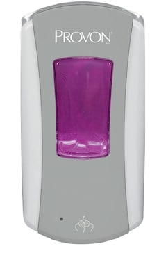 PROVON LTX LTX Automatic Wall Mounted Hand Soap Dispenser, Gray/Silver (1971-04)