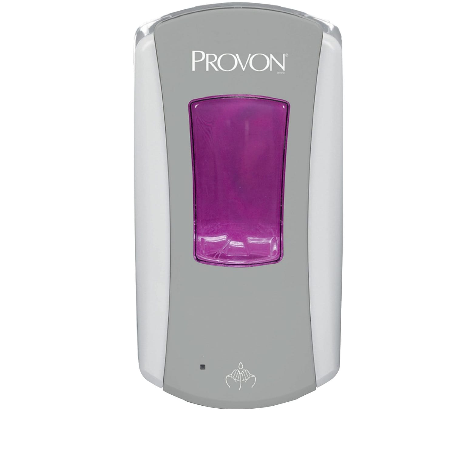 PROVON LTX LTX Automatic Wall Mounted Hand Soap Dispenser, Gray/Silver (1971-04)