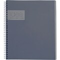 Oxford Idea Collective Professional Notebook, 11 x 8 1/4, College Ruled, 80 Sheets, Gray (57016IC)
