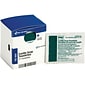 First Aid Only Smart Compliance Cleansing Pads Castile Soap Towelettes, 10/Box (FAO4004)