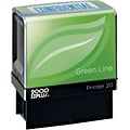 2000 PLUS® Green Line Self-inking Stamp, CONFIDENTIAL, 9/16 x 1-1/2 Impression, Blue Ink (098374)