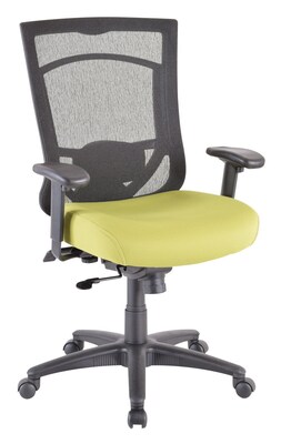 Tempur-Pedic TP7000 Mesh High Back Fabric Chair, Sublime Green (TP7000-GREEN)