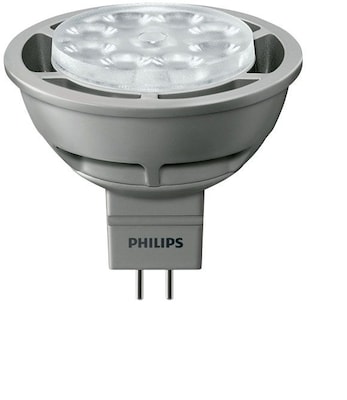 Philips LED MR16 Lamp, 25° Flood, 6.5 Watts, Warm White, 10/Pack (454538)