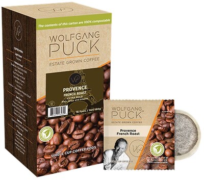 Wolfgang Puck Provence French Roast&trade; Coffee; 18 Pods/Box