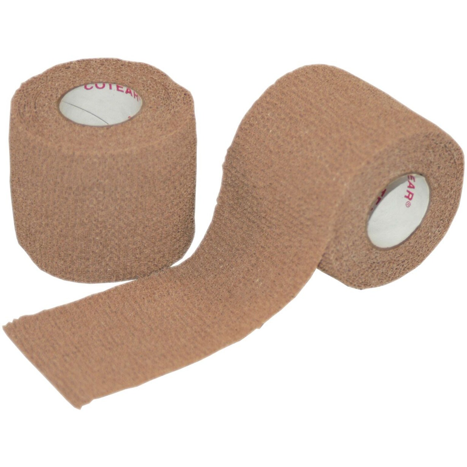 First Aid Only Cohesive Bandages, 2 x 5 yds., Tan (5-911)