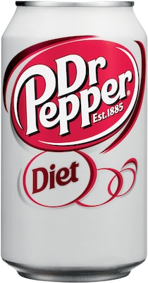 ( Best by 07/29/24)Diet Dr Pepper(r) Fridge Pack Bundle, 12 oz. Cans, 12/Pack, 2 Packs/Carton