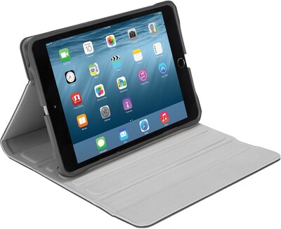 Targus THZ594GL Versavu Slim Flip Cover for Apple iPad Mini, iPad Mini 2, 3, 4, Black