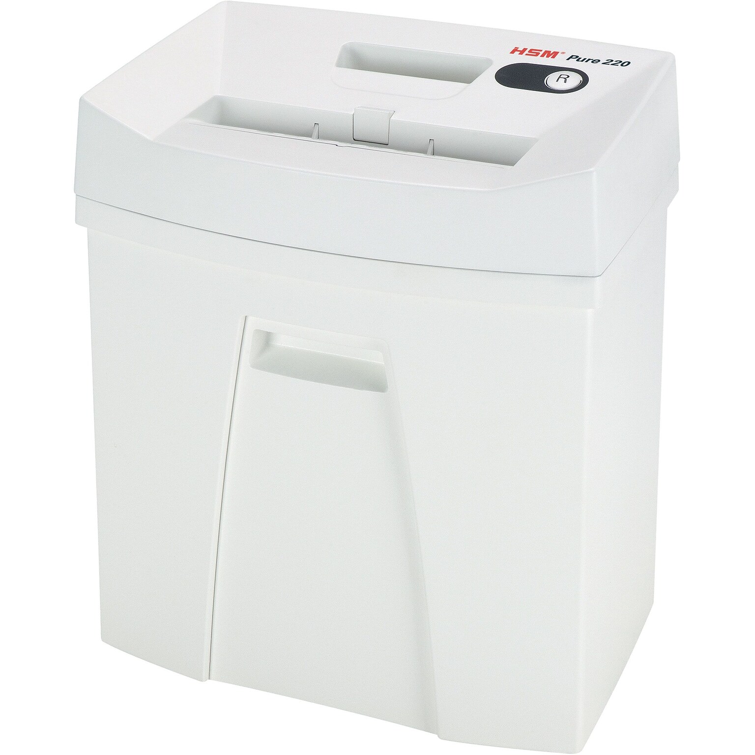 HSM® Pure 220 Strip-Cut Shredder, Shreds Up to 15 Sheets, 5.3 Gallon Capacity