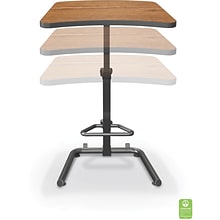 BALT Up-Rite Student 43H Adjustable Desk, Laminate (90532-7919-BK)