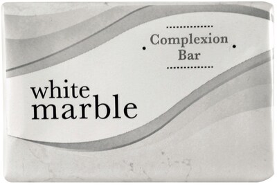Dial® White Marble Basic Bar Soap; .75 oz, 1000/Case