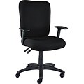 Quill® Tarpley Fabric Task Chair, Black (50223)