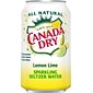 Canada Dry® Lemon Lime Seltzer, 12oz Cans, 24/Carton