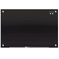 Quartet Infinity Magnetic Glass Dry-Erase Whiteboard, Black, 2 x 1.5 (3413820118)