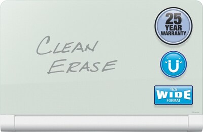 Quartet Horizon Glass Dry-Erase Whiteboard, 6 x 4 (G7442HT)