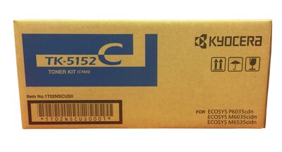 Kyocera/TK-5152C/Cyan Toner Cartidge (KYOTK5152C)