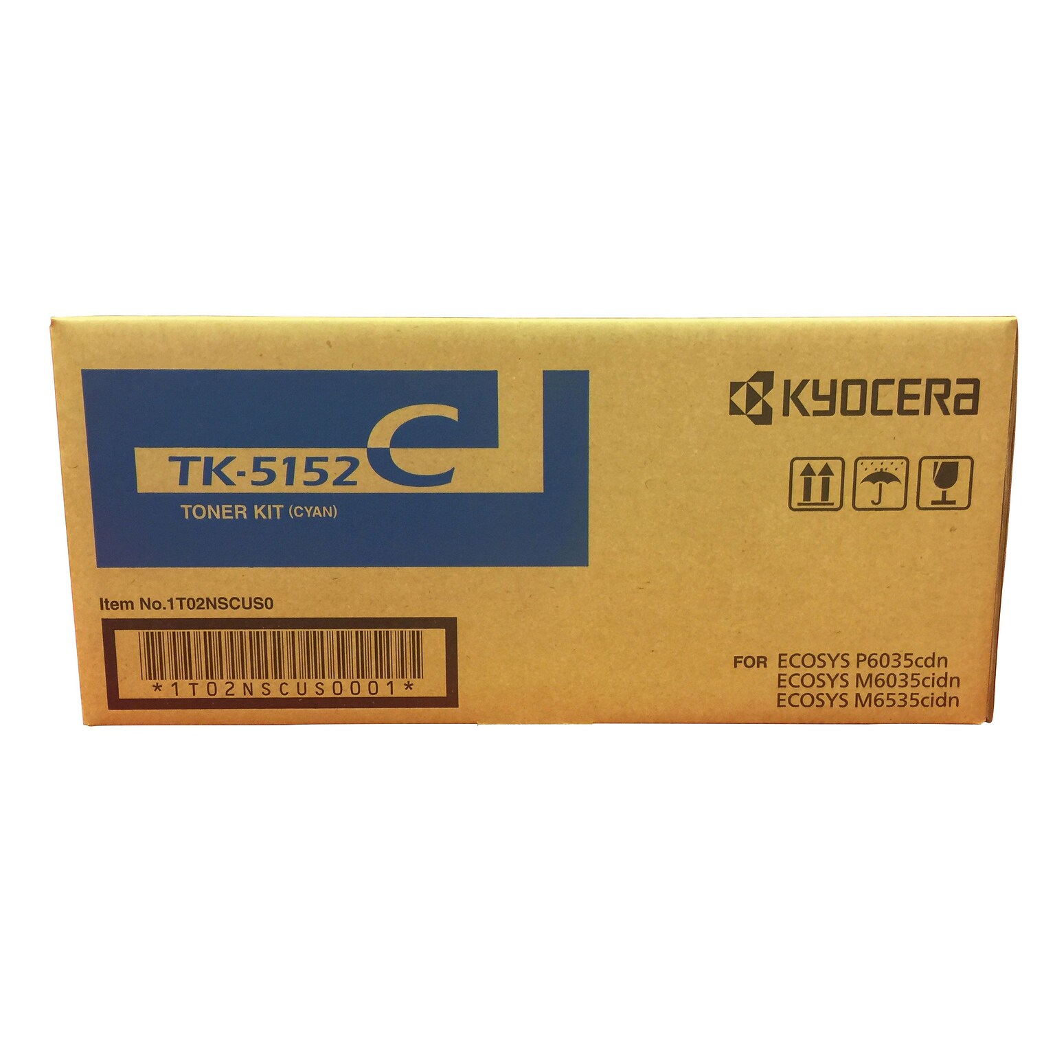 Kyocera/TK-5152C/Cyan Toner Cartridge (KYOTK5152C)