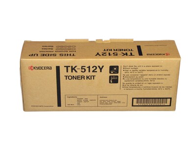 Kyocera/TK-512Y/Yellow Toner Cartridge (KYOTK512Y)