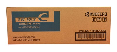 Kyocera/TK-857C/Cyan Toner Cartidge (KYOTK857C)