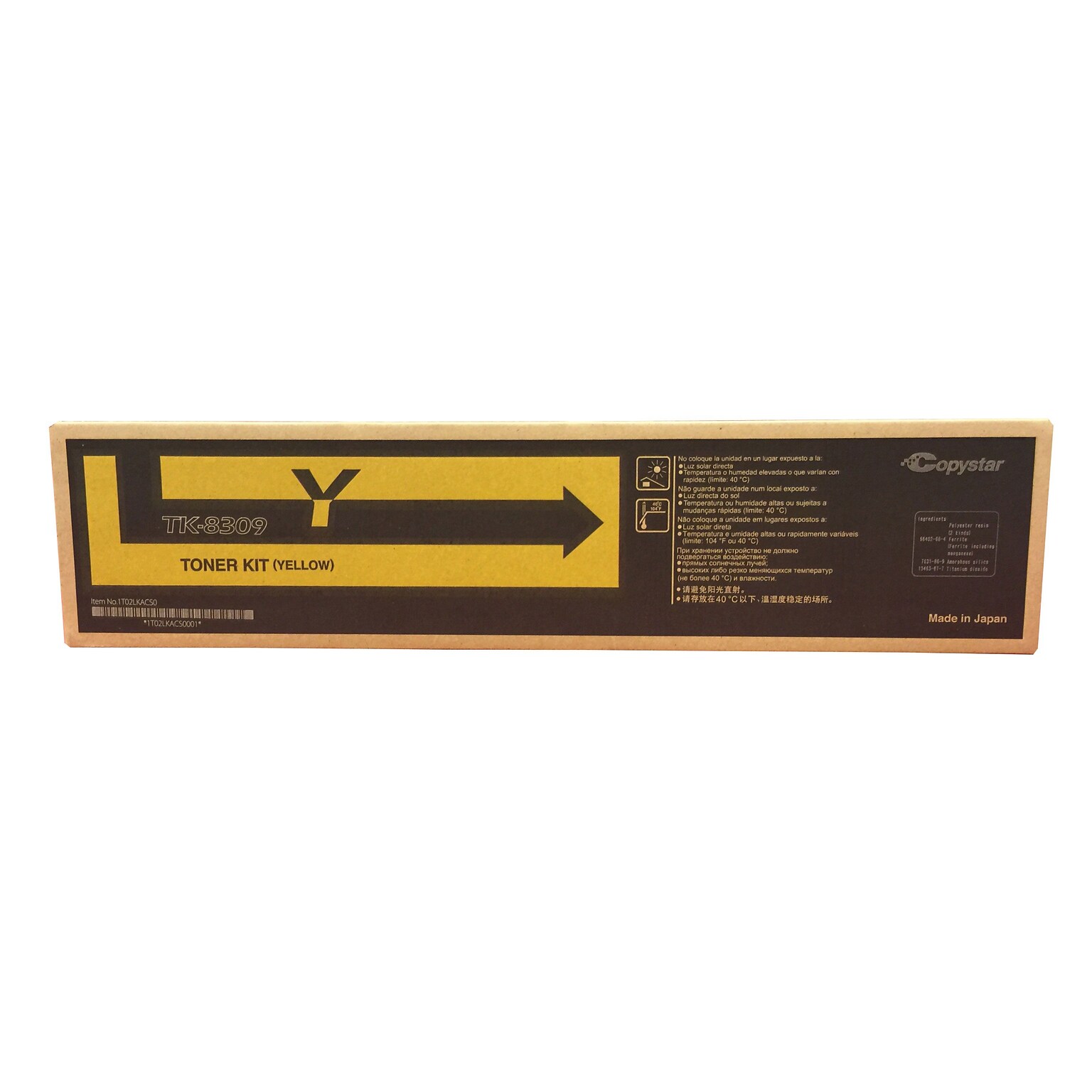 Kyocera TK-8309Y Yellow Standard Yield Toner Cartridge