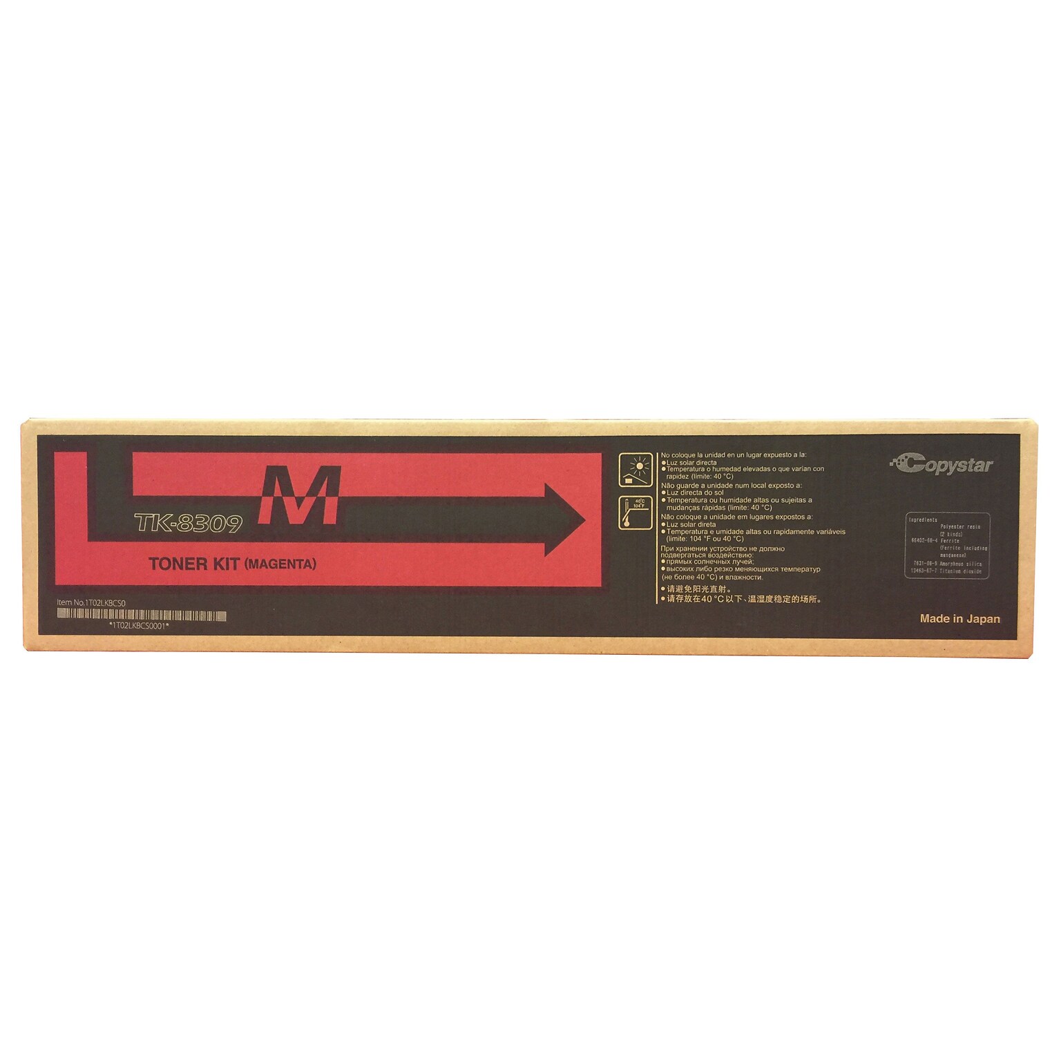 Kyocera TK-8309M Magenta Standard Yield Toner Cartridge