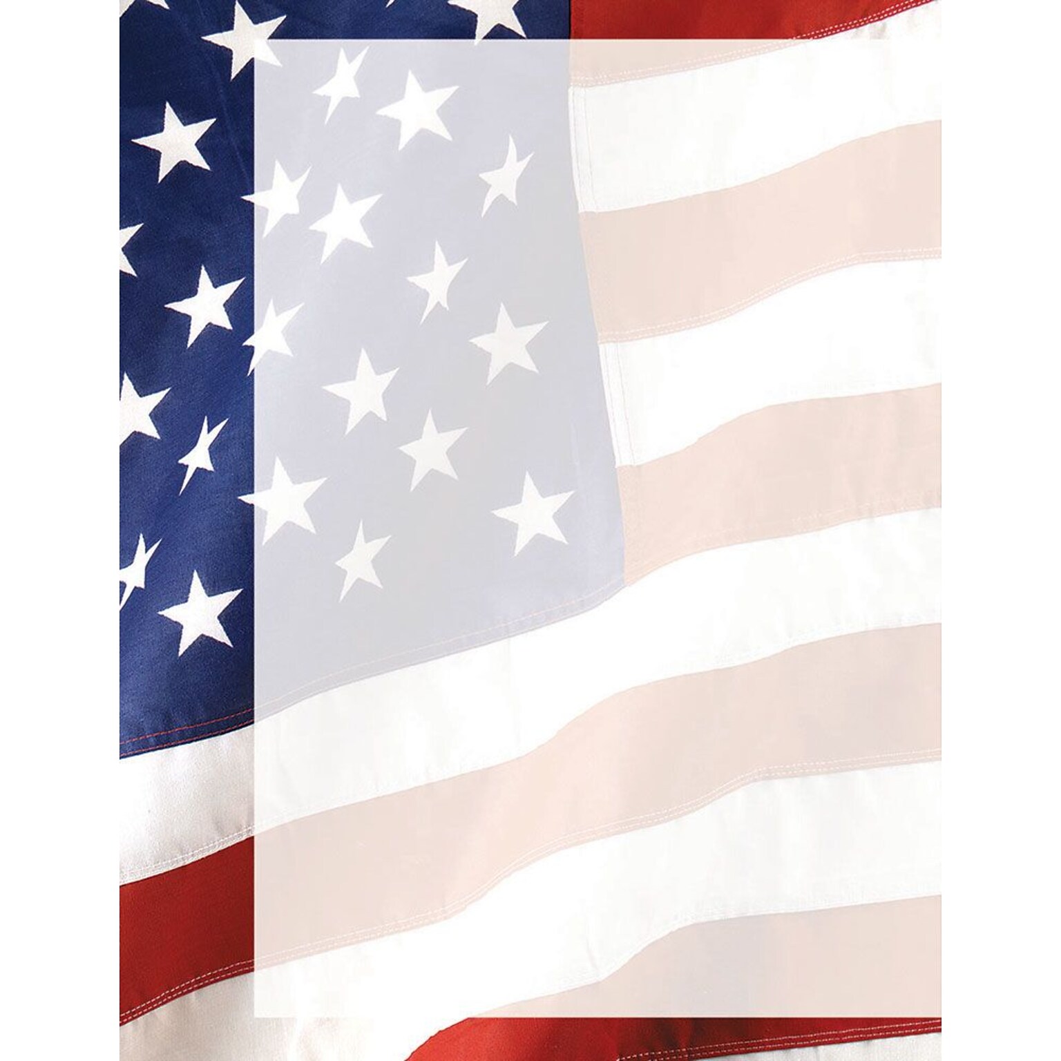 Great Papers! Everyday Letterhead, Old Glory, 80/Pack (2013187)
