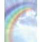 Great Papers! Rainbow Bright Letterhead   8.5" x 11"  80 count (2013193)