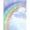 Great Papers! Rainbow Bright Letterhead   8.5 x 11  80 count (2013193)