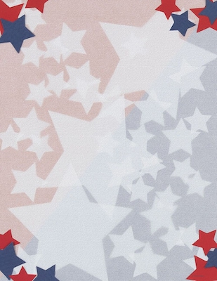 Great Papers! Everyday Letterhead, Stars, 80/Pack (2014285)