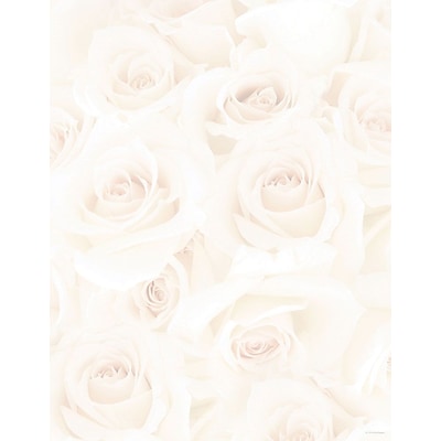 Great Papers! Blush Roses Letterhead 8.5 x 11 80 count (2014334)