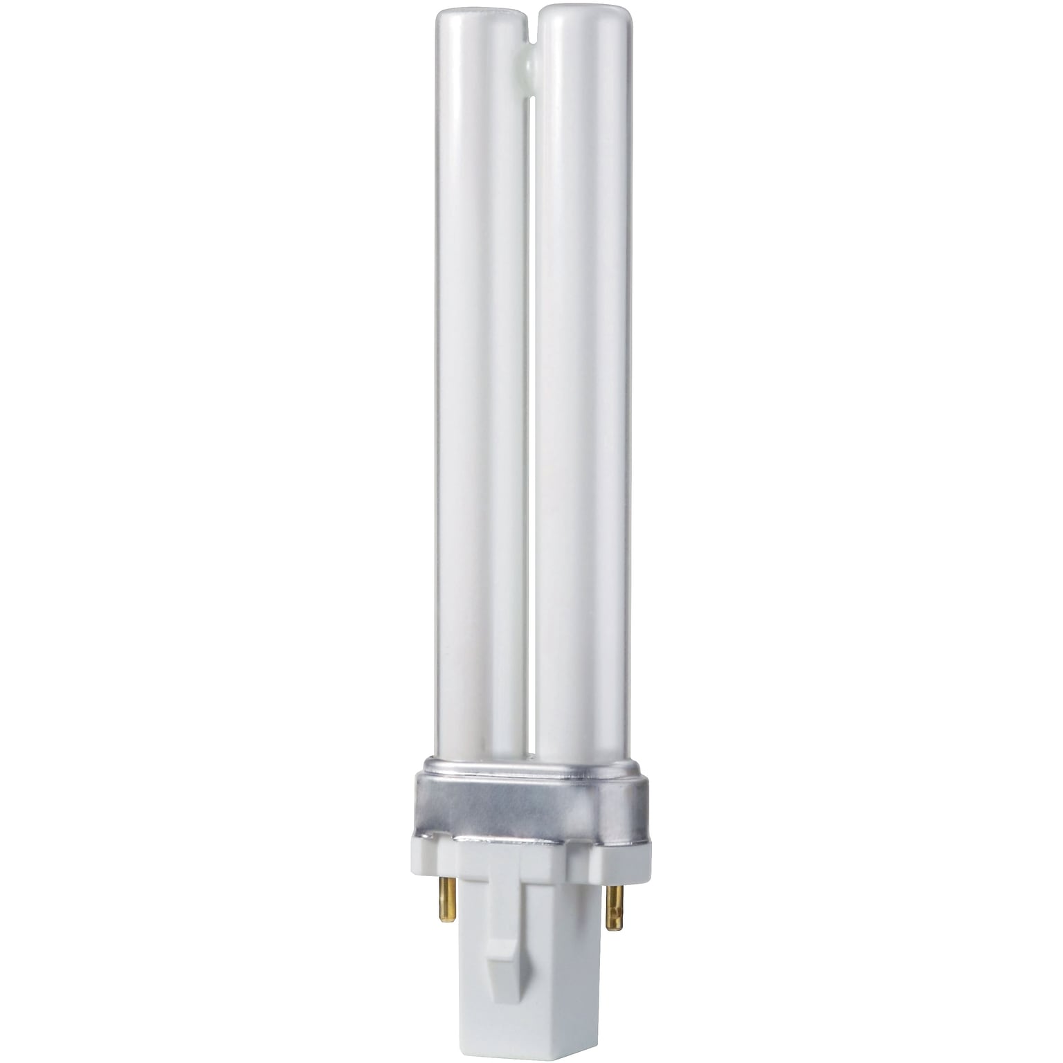 Philips Compact Fluorescent PL-S Lamp, 7 Watts, 2-Pin, Warm White, 10PK