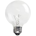 Philips Incandescent Clear G25 Globe Lamp, 25 Watts, 12PK