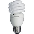 Philips Compact Fluorescent Twister Light Bulb, 23 Watts, Cool White, 6/Pack (414060)