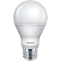 Philips LED A19 Lamp, 9W, Bright White, 6PK